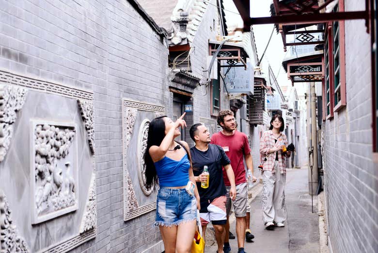 Visit Beijing's famous hutongs